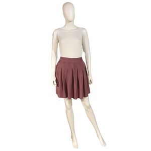 Sim & Sam Mauve Mini Skirt